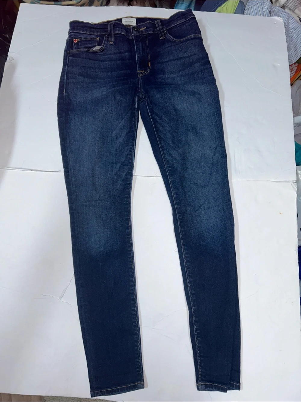 Hudson Jeans Women's Dark Indigo Skinny Jeans
